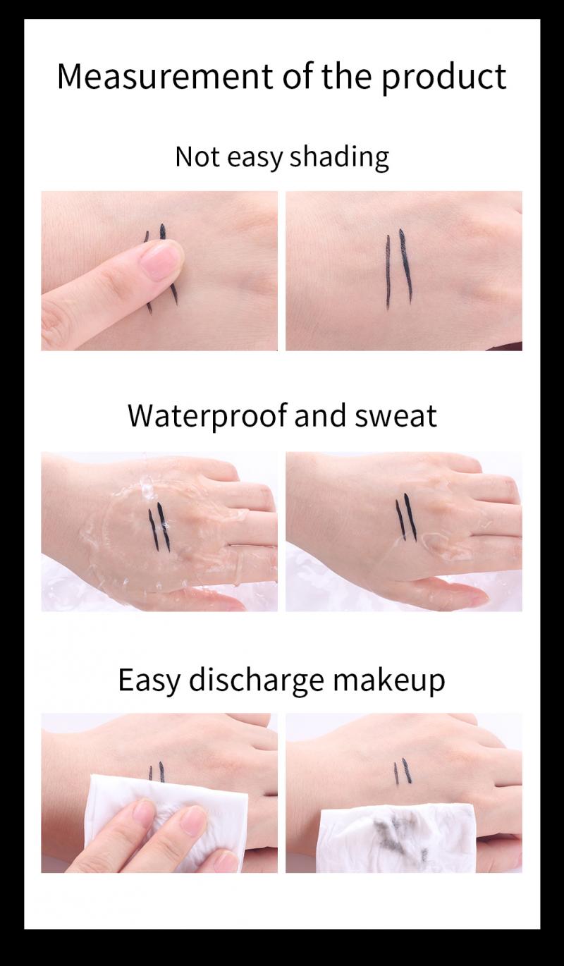 MISS ROSE Black Eye liner Gold