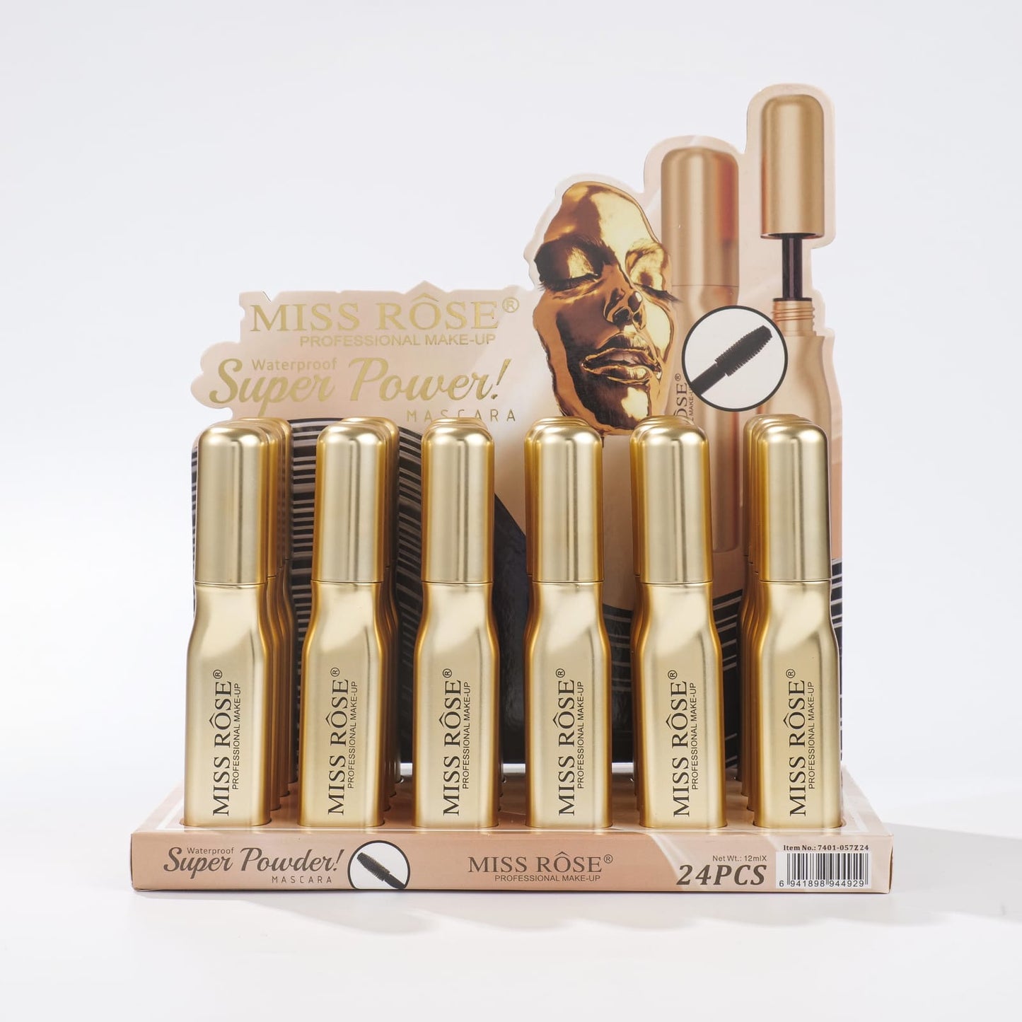Miss Rose Superpower Waterproof Mascara – (Big Lashes, Bigger Impact)