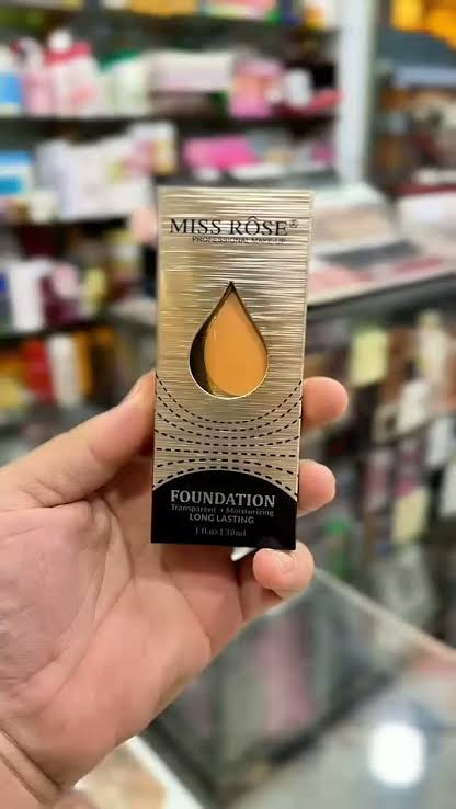 Miss Rose Transparent+ Moisturizing Long Lasting Foundation