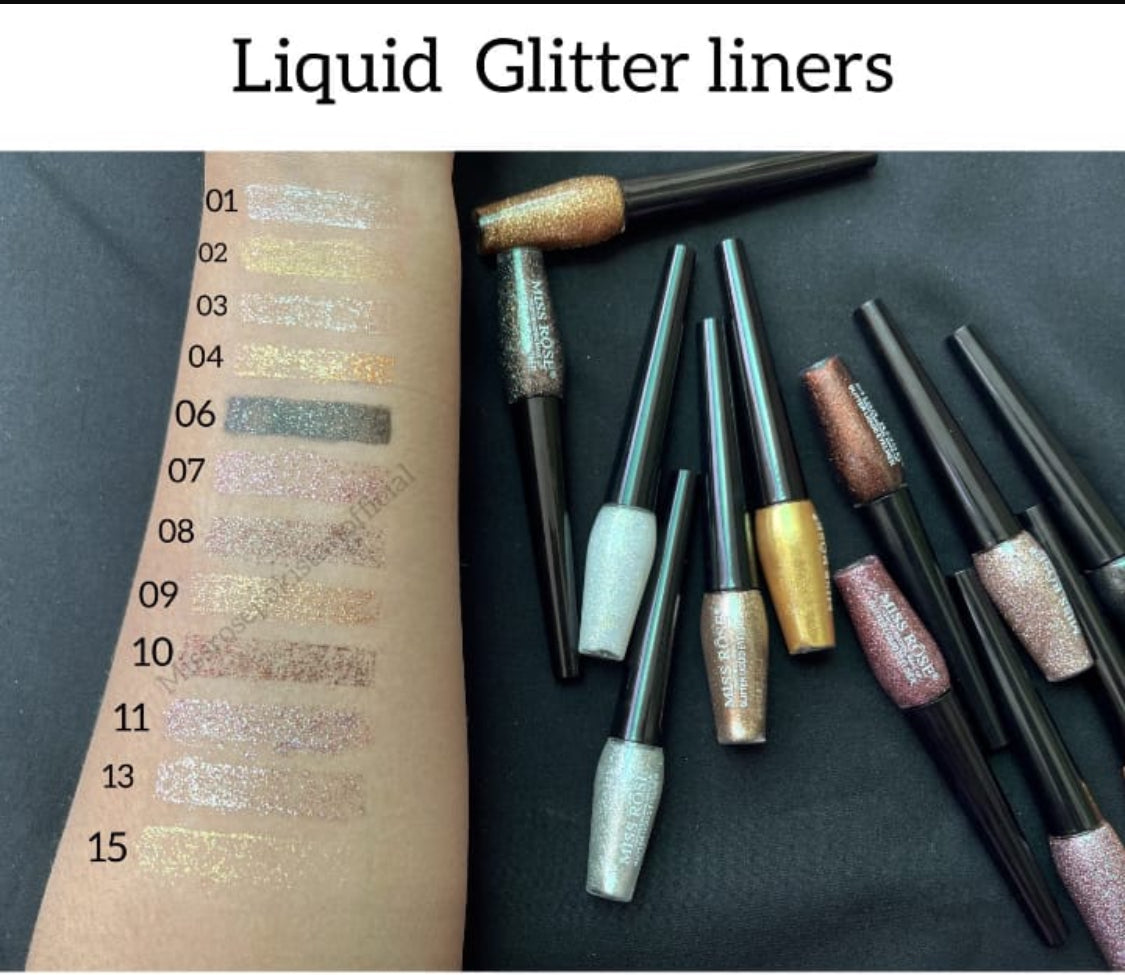 Missrose glitter liquid eyeliner