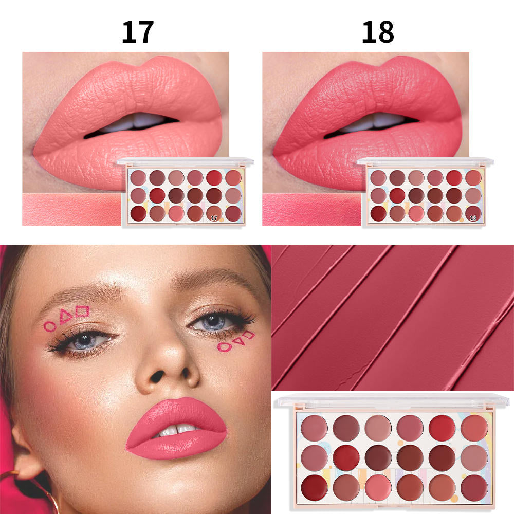Miss Rose 18 Color Lipstick Kit