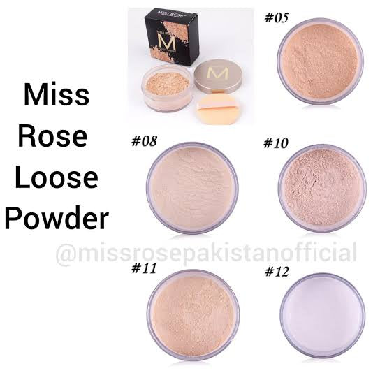 MISS ROSE Loose Powder / Setting powder