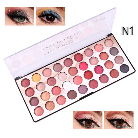 MISS ROSE 36 Color 3D Eyeshadow Palette