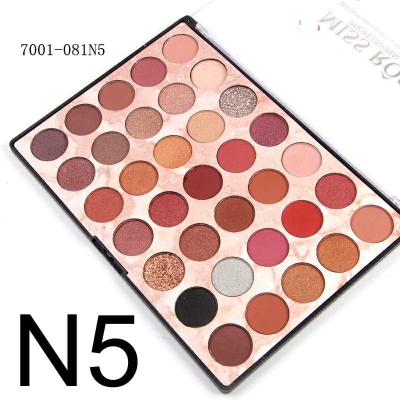 Miss Rose 35 Color Fashion EyeShadow Palette N5