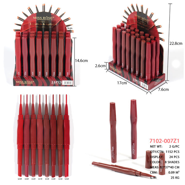 Missrose LuxeLine Lip Duo/2in1